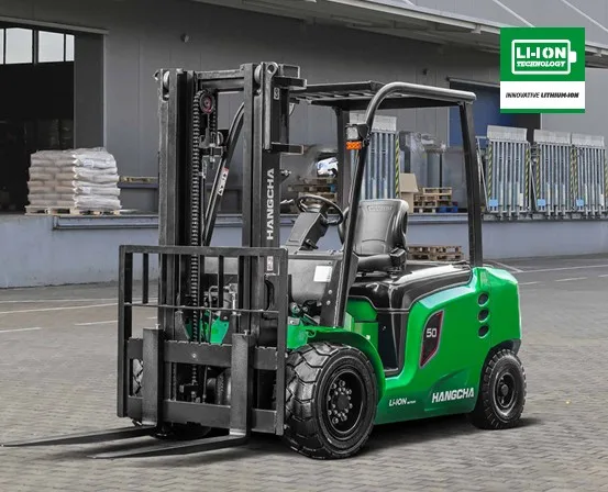 Hangcha X Series 4-5t forklift, designed for heavy-duty lifting and optimal performance in industrial settings