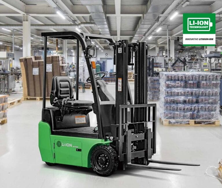 Hangcha X Series mini forklift maneuvering in a compact space, offering versatility and efficiency for small-scale operations.