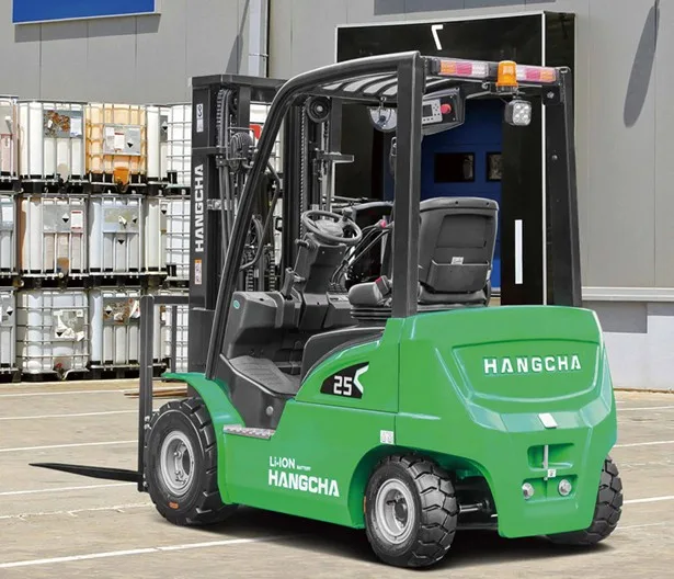 Hangcha XC Series 4-wheel electric forklift, offering stability, power, and efficiency for heavy-duty material handling.